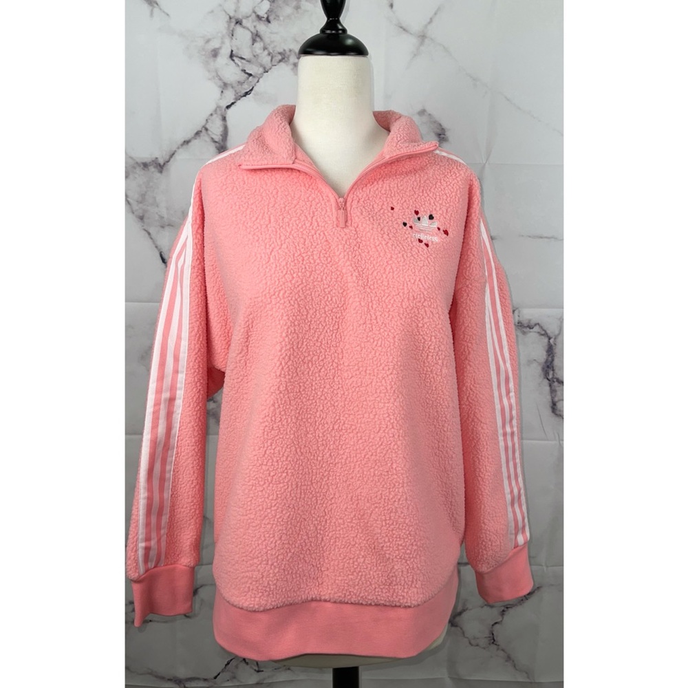 Pink Fleece Sweater Size S